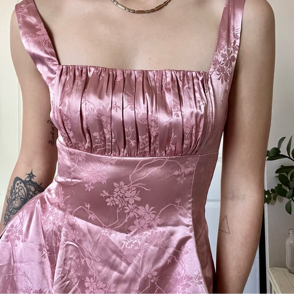 Current Mood Should Be Dancing Floral Mini Dress - Picture 6 of 8